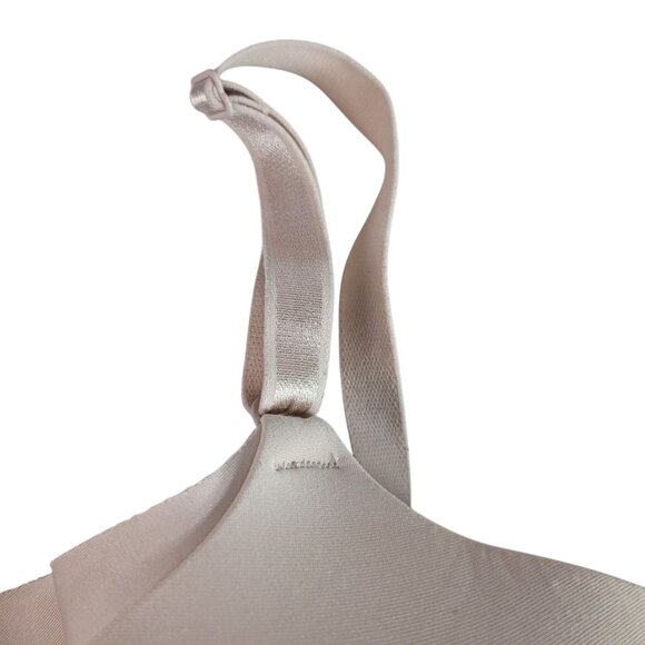 Olga No Side Effects Contour Underwire Bra Tan Nude 40C Adj Seamless Cup Molded - Picture 5 of 11
